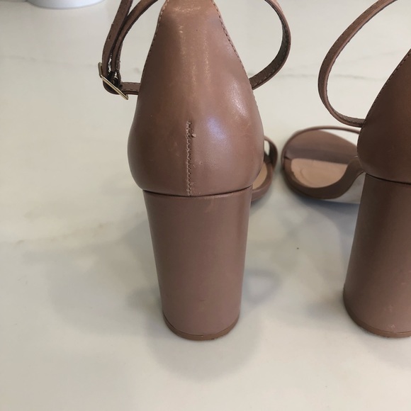 Aldo Nude Strap Heels (4” Heel) - Picture 8 of 10